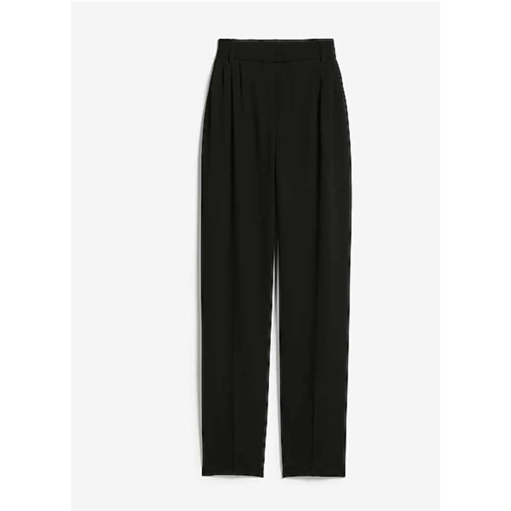Express High Waisted Pleated Front Ankle Pants 00